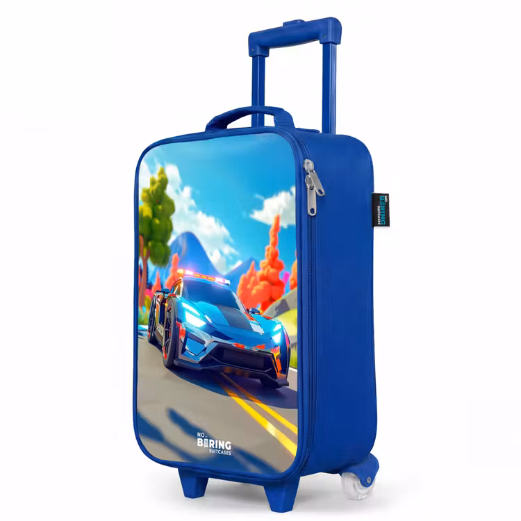 Kinderkoffer Blau - Sirenentriebwagen — 8
