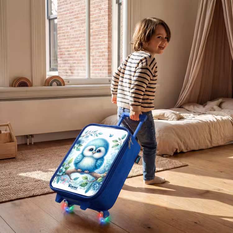 Kinderkoffer Blau - Baudouin-Blaumantel — 2