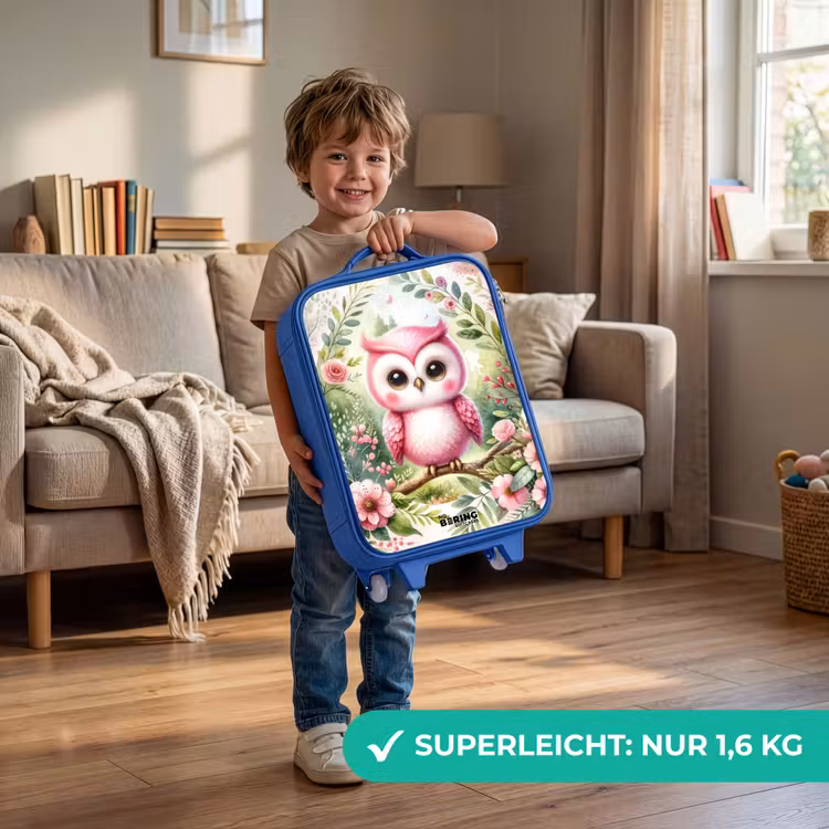 Kinderkoffer Blau - Rosa Raphael — 3