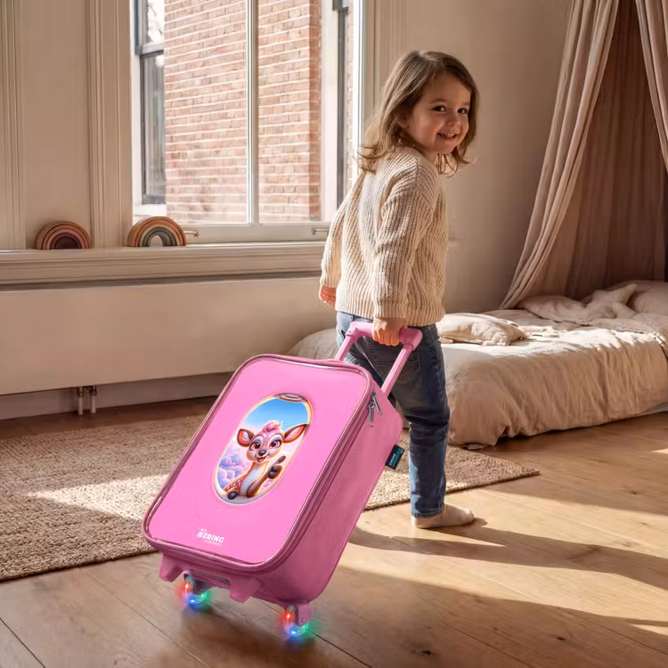 Kinderkoffer Rosa - Hirsche zwischen den Wolken — 2
