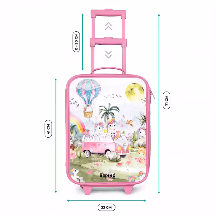 Kinderkoffer Rosa - Einhorn-Safari — 7