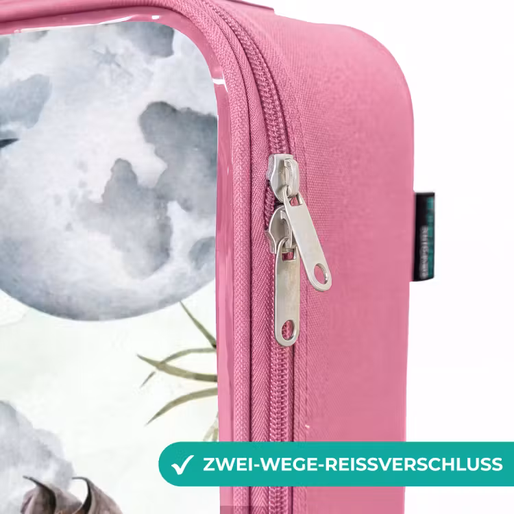 Kinderkoffer Rosa - Schloss und Heißluftballon — 5