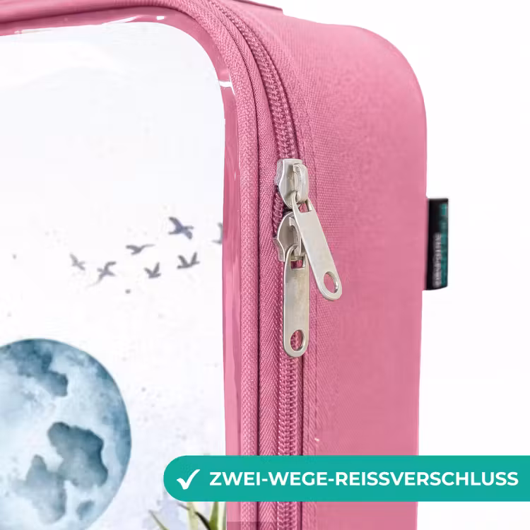 Kinderkoffer Rosa - Van voll mit Tieren — 5
