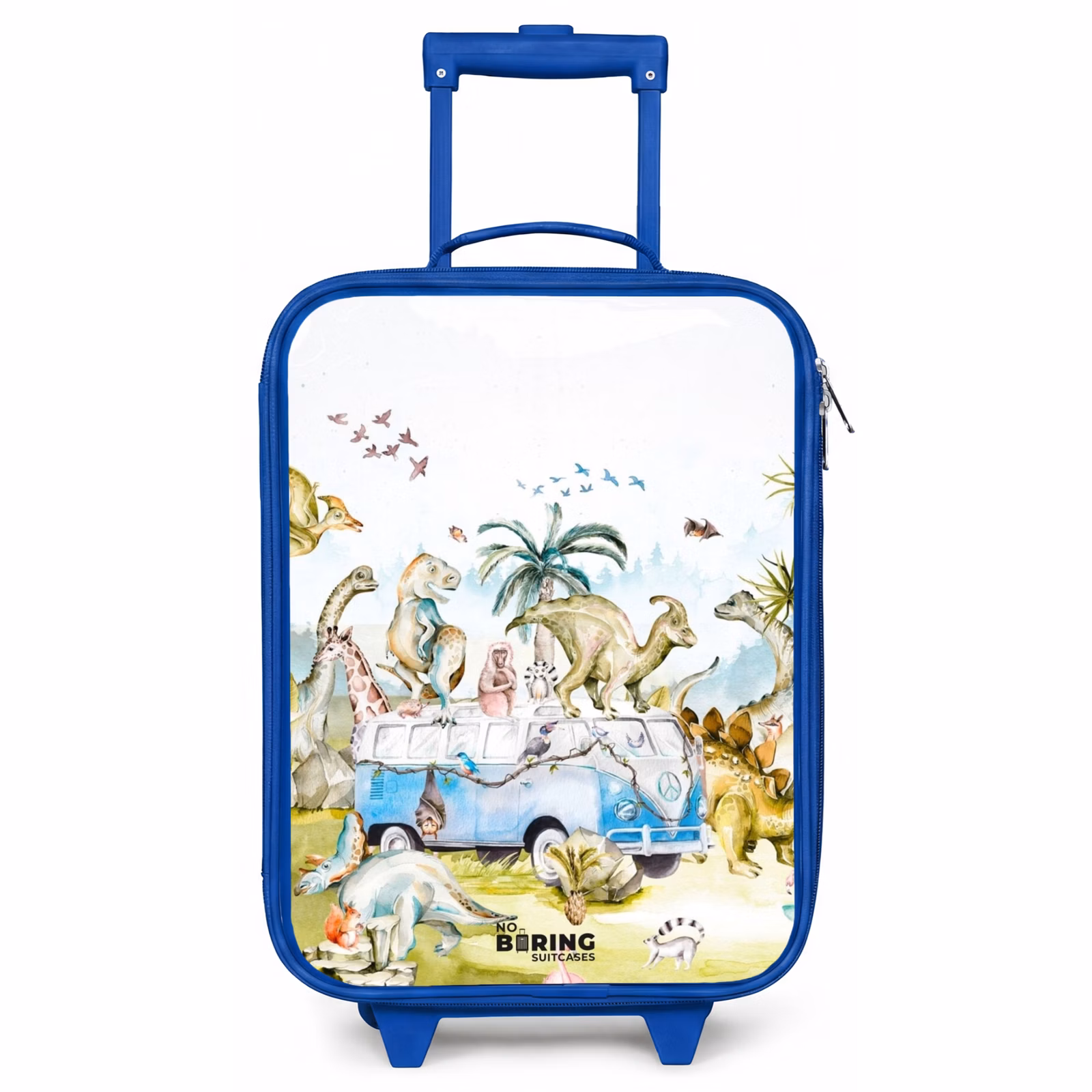 Kinderkoffer Blau - Dino-Safari — 1