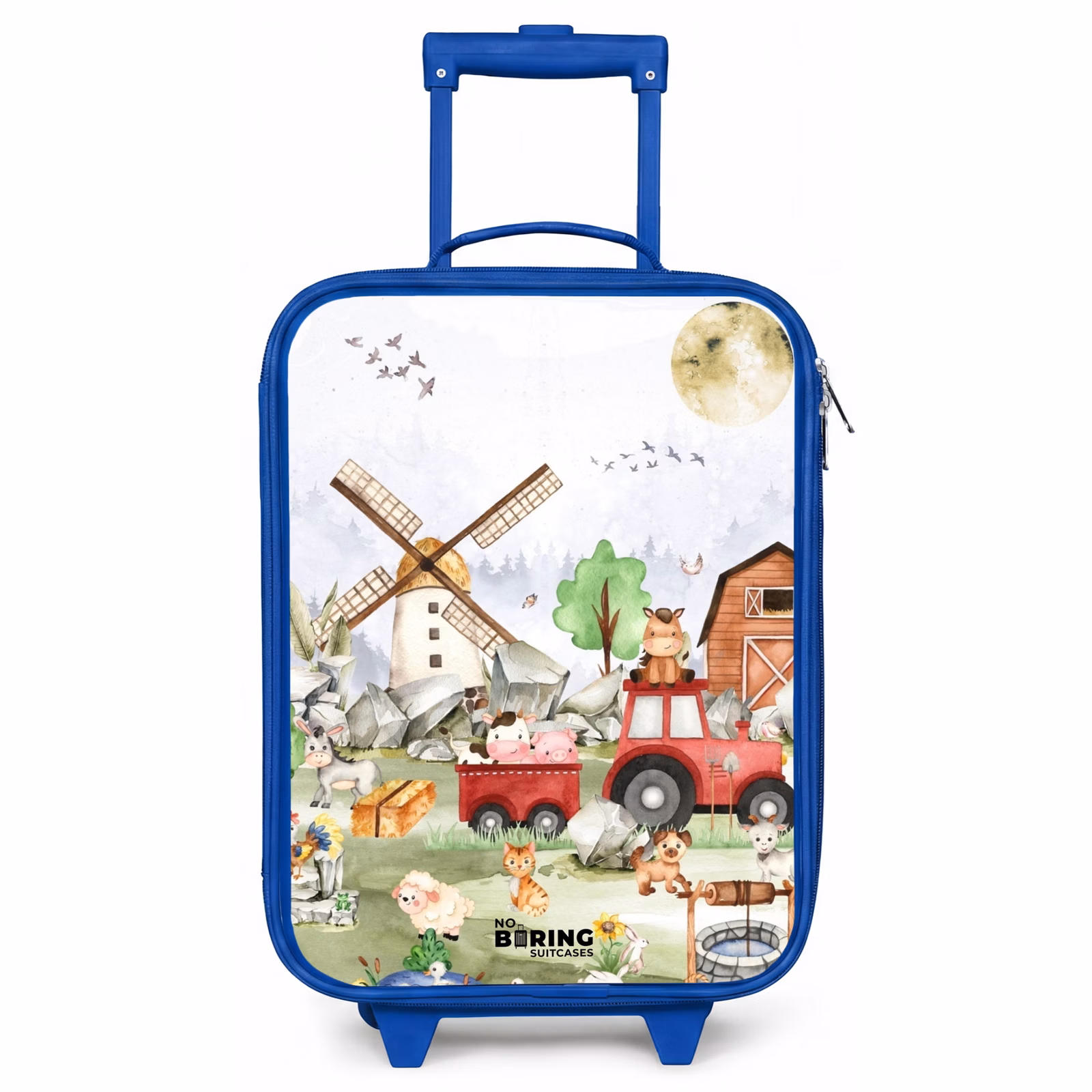 Kinderkoffer Blau - Erfahrungen auf dem Bauernhof — 1