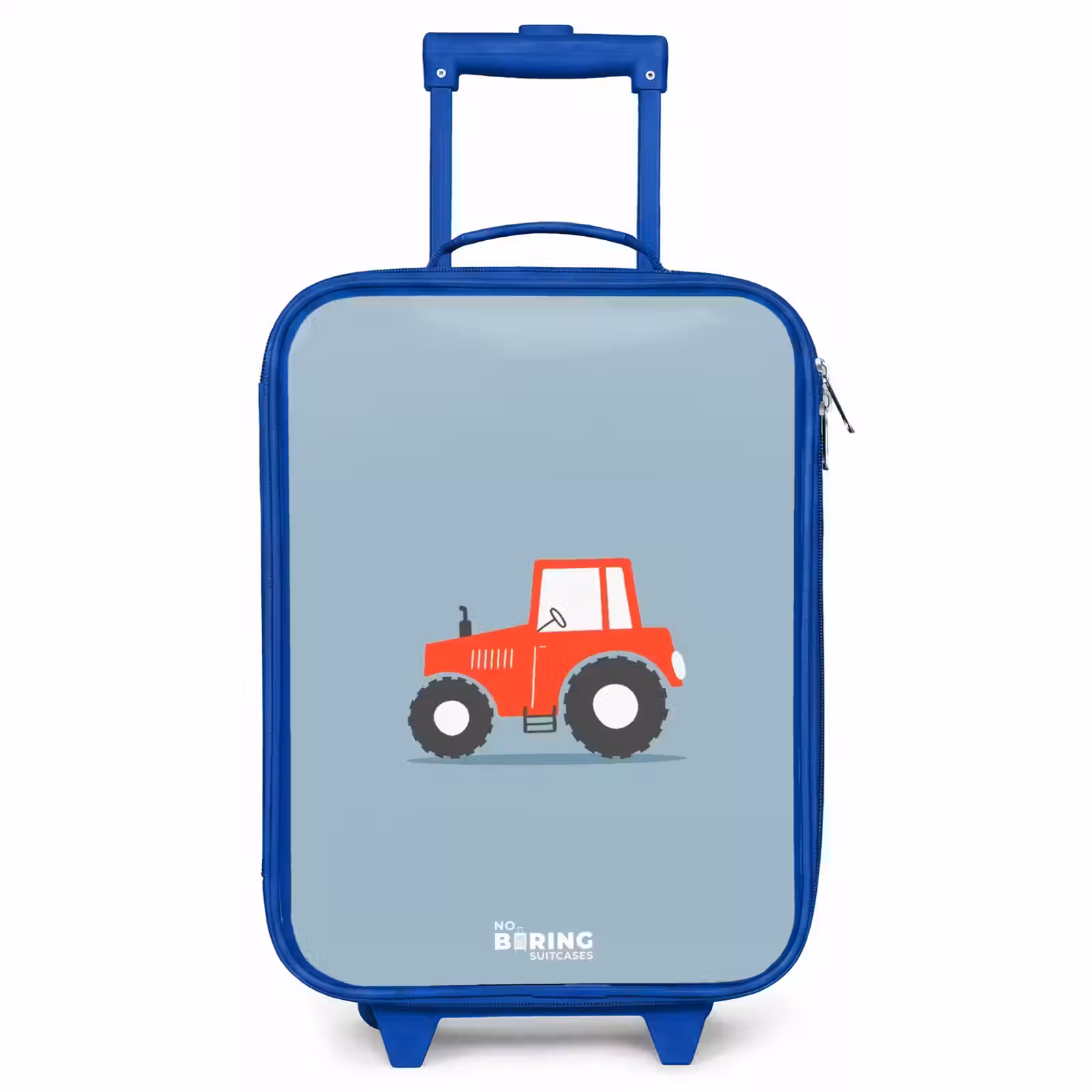 Kinderkoffer Blau - Roter Auslöser blauer Hintergrund — 1