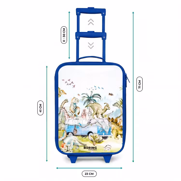Kinderkoffer Blau - Dino-Safari — 7
