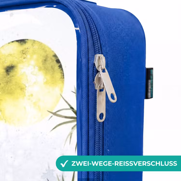 Kinderkoffer Blau - Einhorn-Safari — 5