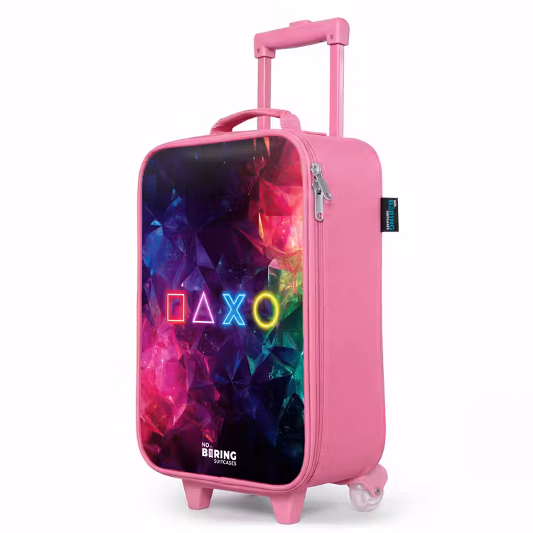 Kinderkoffer Rosa - Controller - Symbole - Neon — 8