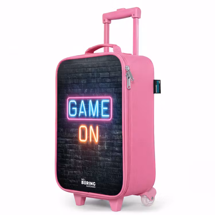Kinderkoffer Rosa - Spiel - Buchstaben - Neon — 8