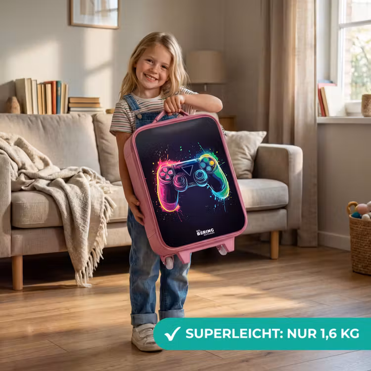 Kinderkoffer Rosa - Spiel - Controller - Bunt — 3
