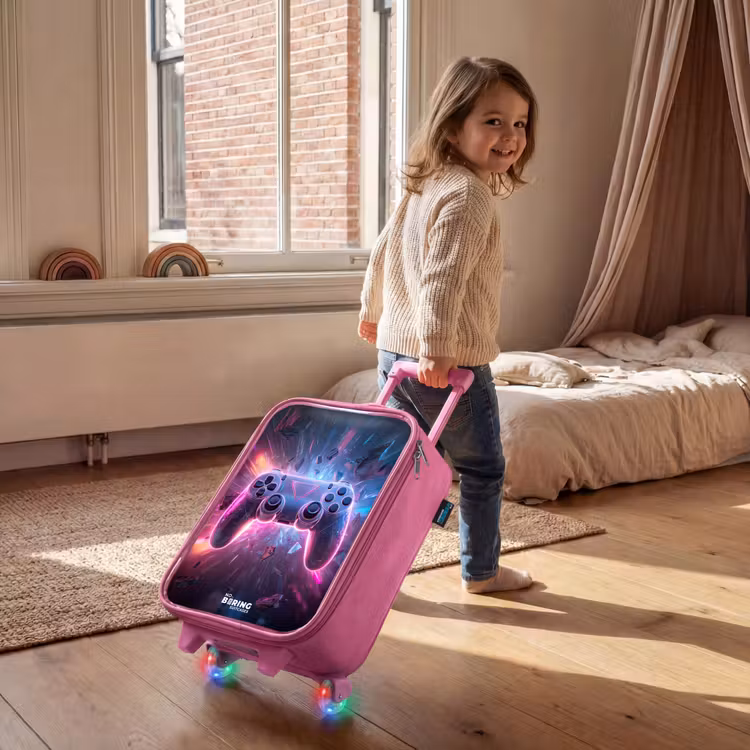 Kinderkoffer Rosa - Spiel - Controller - Neon — 2