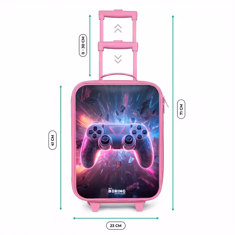 Kinderkoffer Rosa - Spiel - Controller - Neon — 7