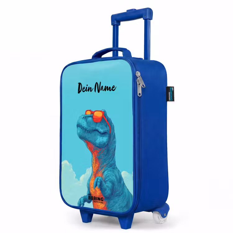 Kinderkoffer Blau - Dino - Sonnenbrille - Blau — 8