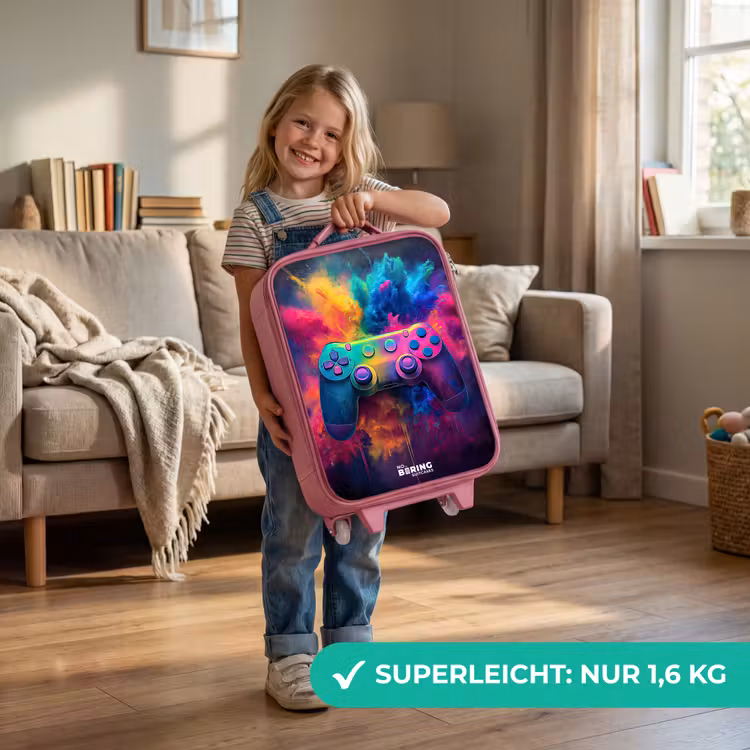 Kinderkoffer Rosa - Spiel - Controller - Bunt - Explosion — 3