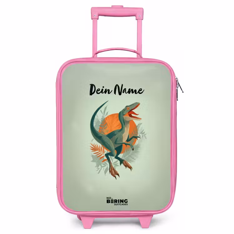 Kinderkoffer Rosa - Tier - Dino - Natur — 1