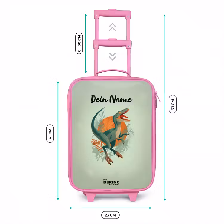 Kinderkoffer Rosa - Tier - Dino - Natur — 7