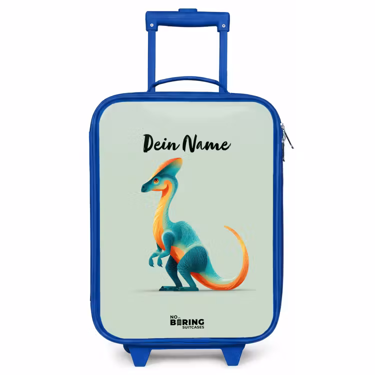 Kinderkoffer Blau - Dino - Blau - Tier — 1