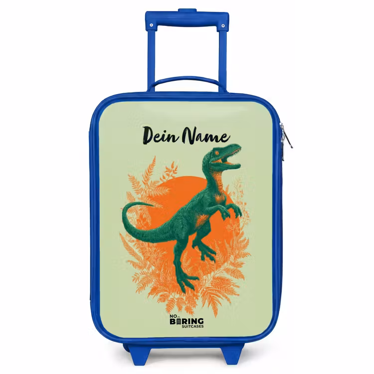 Kinderkoffer Blau - Dino - Natur - Grün — 1