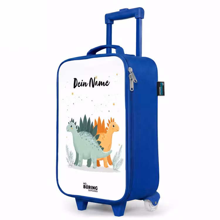 Kinderkoffer Blau - Dinos - Tiere - Sterne — 8