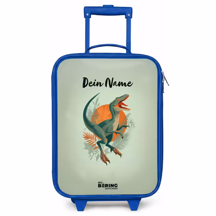 Kinderkoffer Blau - Tier - Dino - Natur — 1
