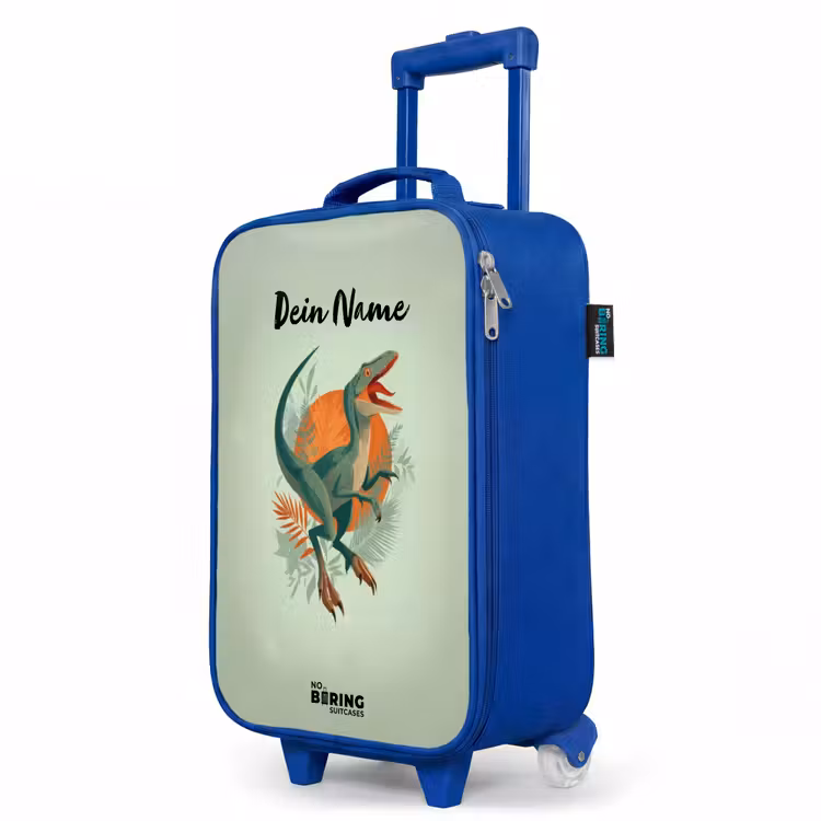 Kinderkoffer Blau - Tier - Dino - Natur — 8