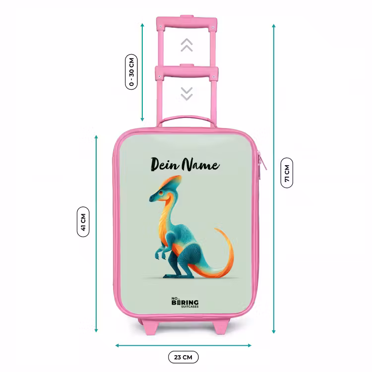 Kinderkoffer Rosa - Dino - Blau - Tier — 7