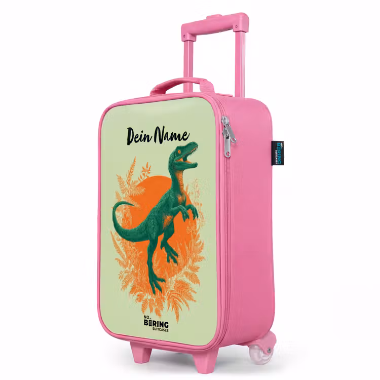 Kinderkoffer Rosa - Dino - Natur - Grün — 8