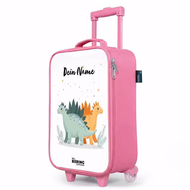 Kinderkoffer Rosa - Dinos - Tiere - Sterne — 8