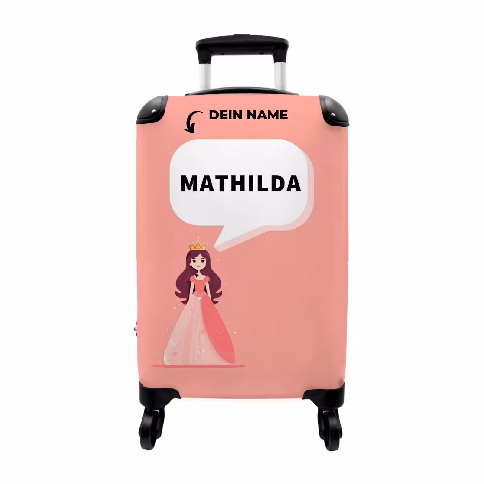 Koffer mit Name - Prinzessin Rosa — 1