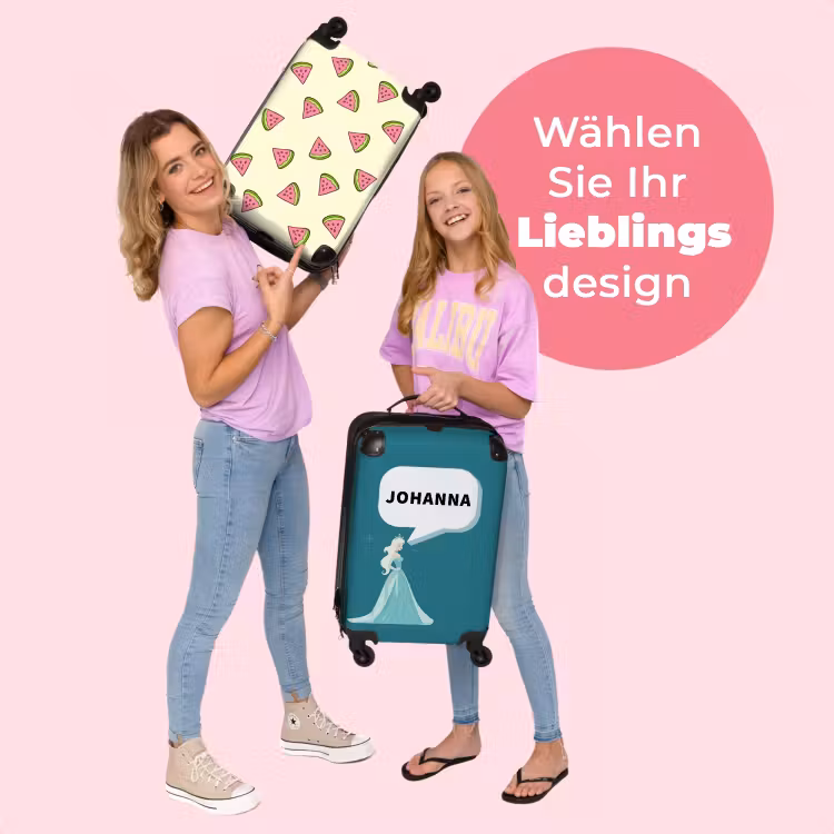 Koffer mit Name - Prinzessin Blau — 4