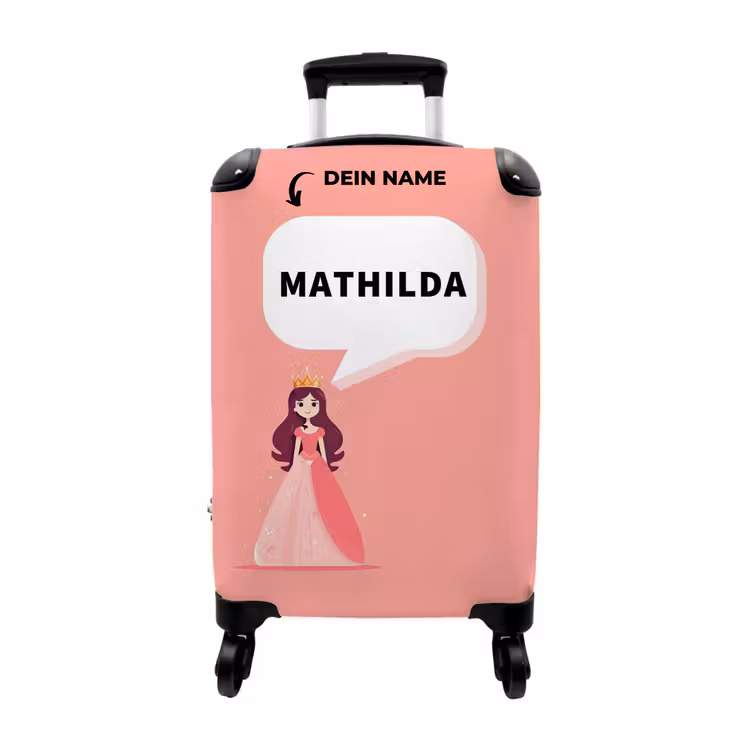 Koffer mit Name - Prinzessin Rosa — 1