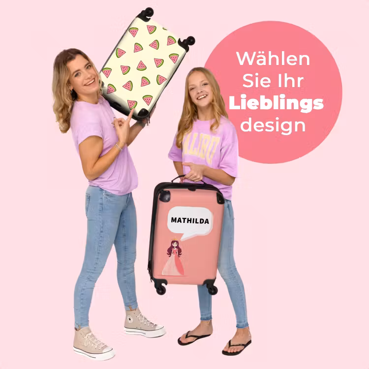 Koffer mit Name - Prinzessin Rosa — 4