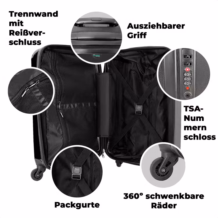 Koffer mit Name - Lebhafter Löwe — 7
