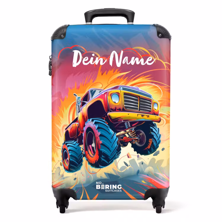 Koffer mit Name - Monster-Truck-Bounce-Blast — 1
