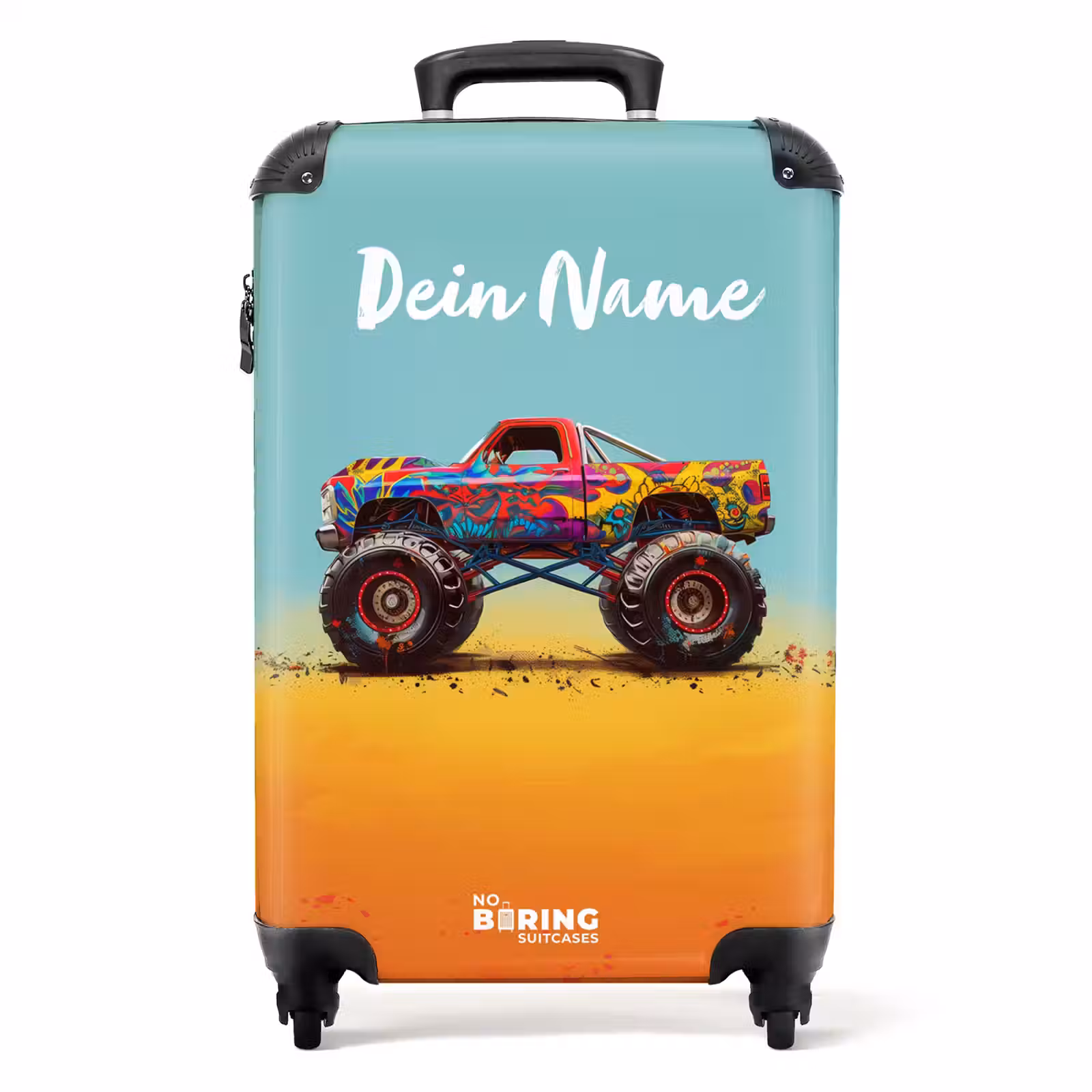 Koffer mit Name - Monstertruck-Wüstensprint — 1