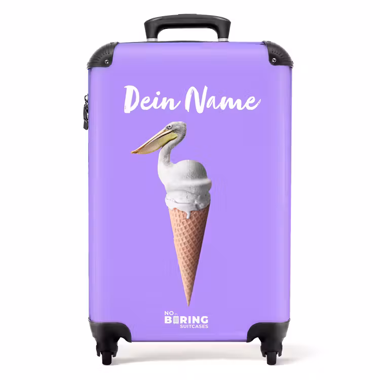 Koffer mit Name - Pelikanhorn — 1