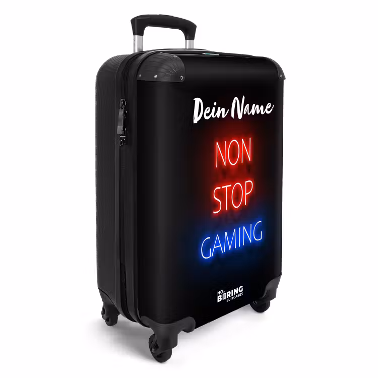 Koffer mit Name - Non stop gaming — 2