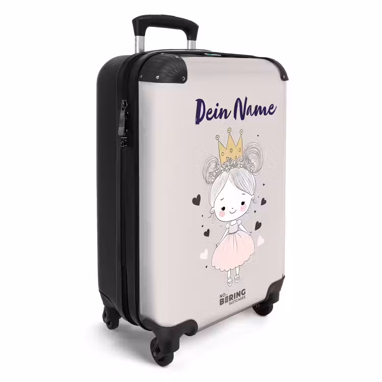 Koffer mit Name - Prinzessin mit Dutts — 2