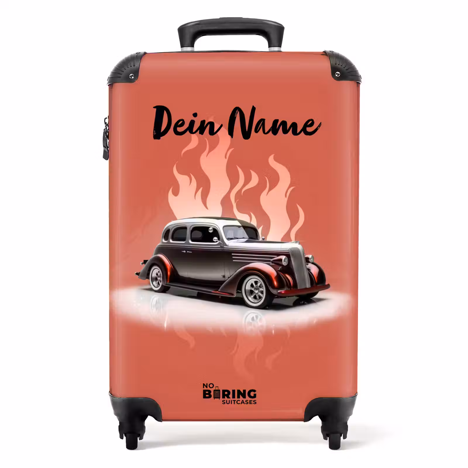 Koffer mit Name - Kühle Flammenkoralle — 1