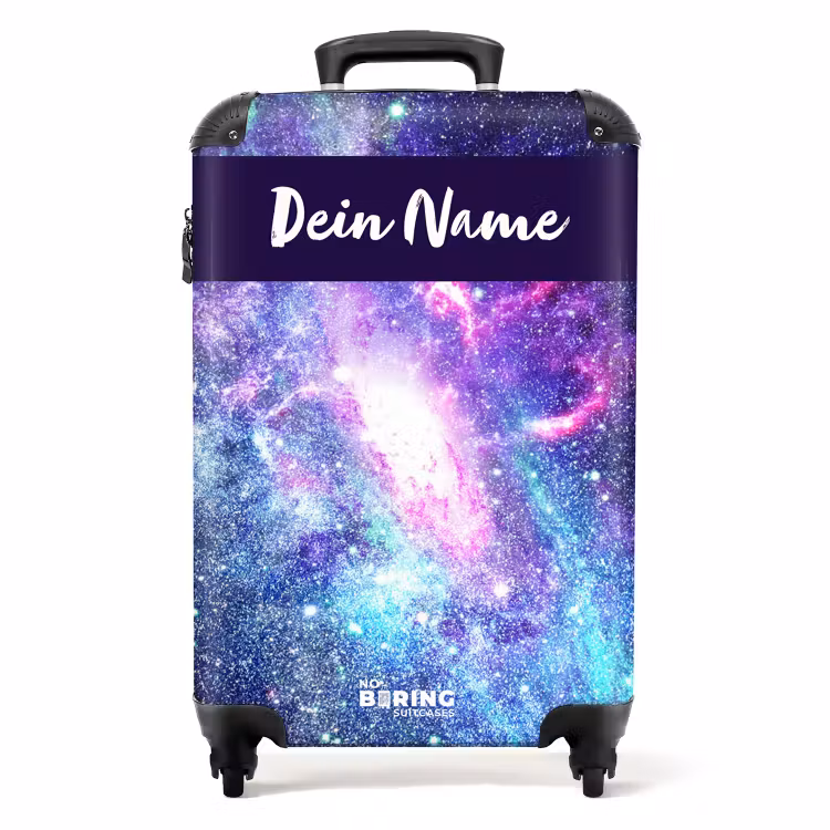 Koffer mit Name - Kosmische Farbexplosion — 1