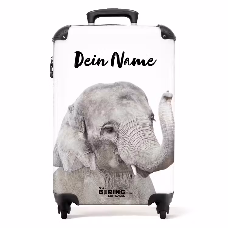 Koffer mit Name - Oscar Elefant — 1