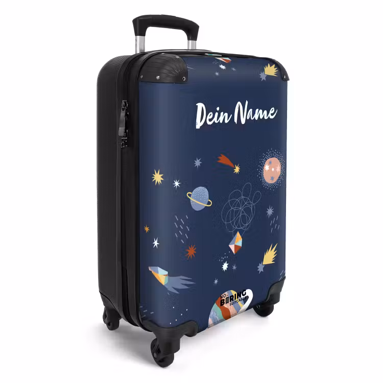 Koffer mit Name - Planetarium — 2