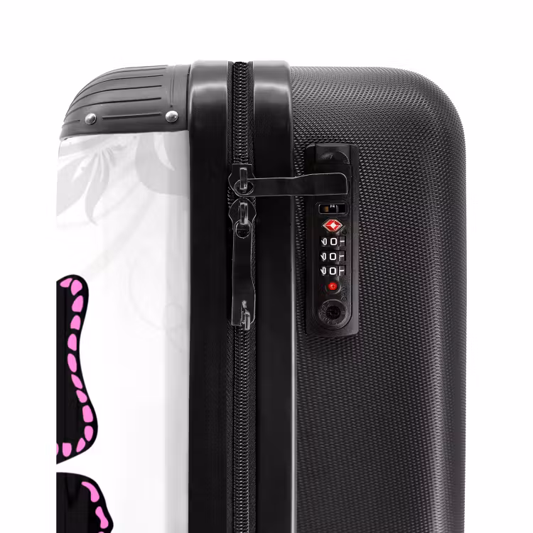 Koffer mit Name - Magenta-Monarch — 4