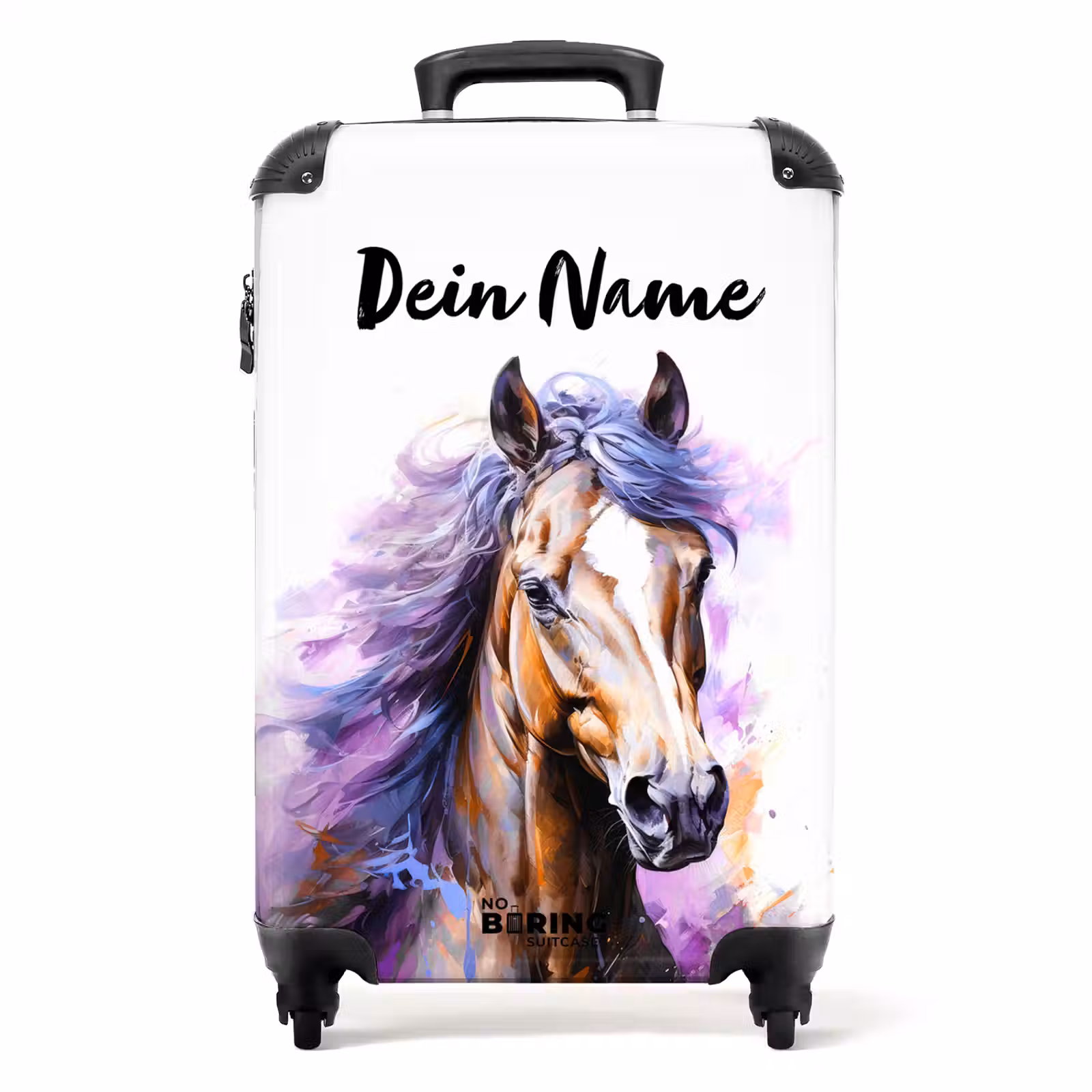 Koffer mit Name - Lila Pracht — 1