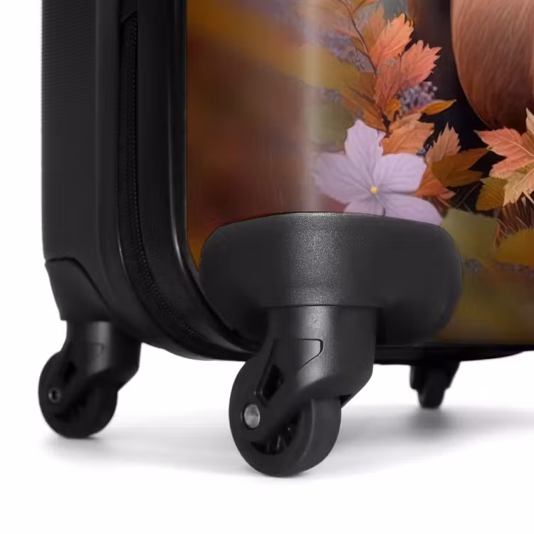 Koffer - Koffer - Pferd - Blumen - Natur - Lila - Tiere — 6