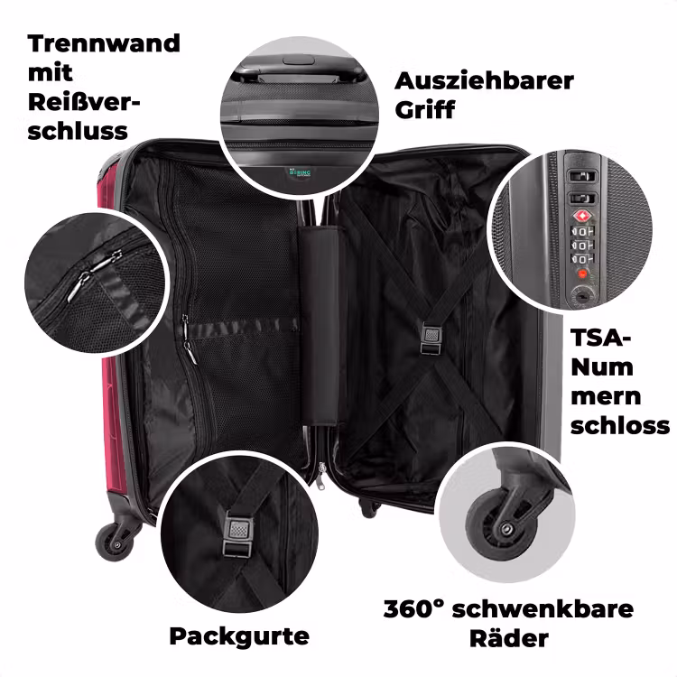Koffer mit Name - Rosa Ranger — 7