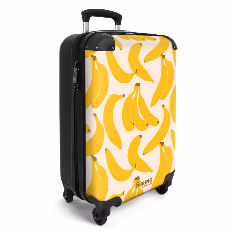 Koffer - Pastellfarbenes Obst - Bananen — 2