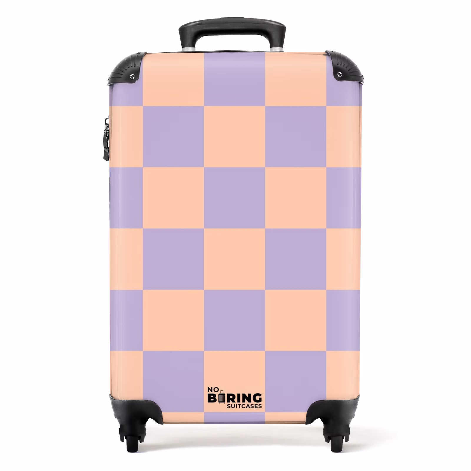 Koffer - Quadrate - Lila/Orange — 1