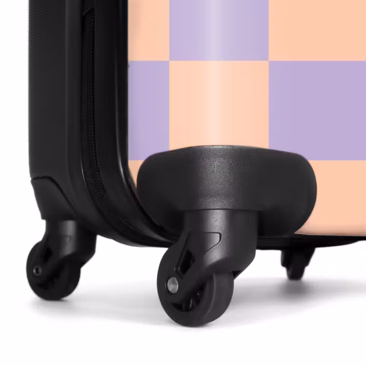 Koffer - Quadrate - Lila/Orange — 6